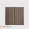 Vỉ sàn gỗ nhựa ngoài trời rỗng màu Coffee