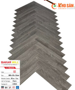 Sàn gỗ xương cá Bakar Will X2